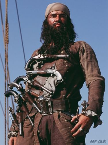 Пират Черная борода (Эдвард Тич)